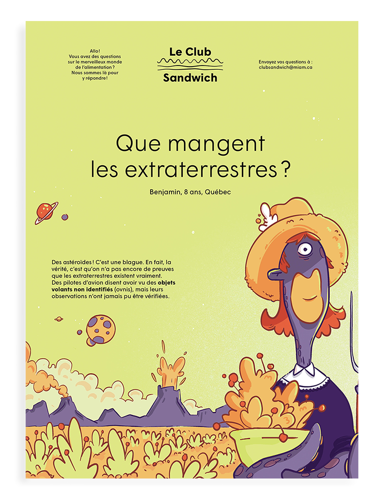 Numéro 3, Le maïs