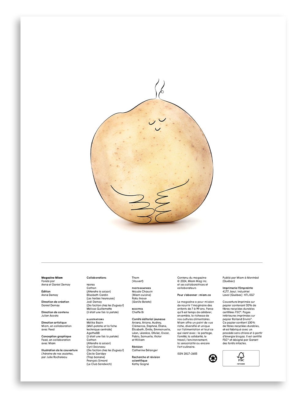 Numéro 4, La patate