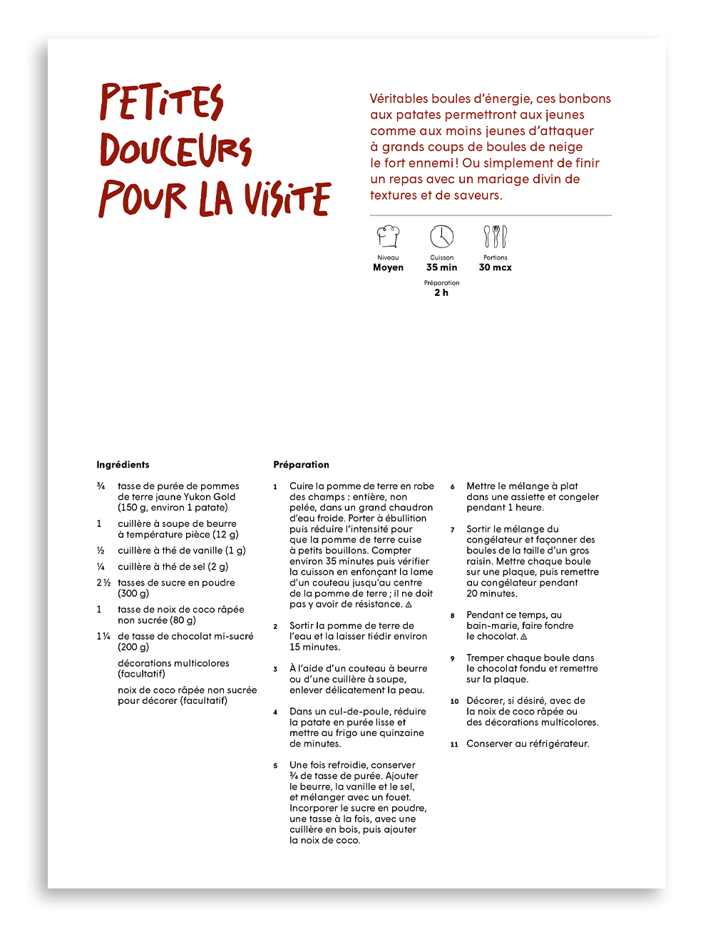 Numéro 4, La patate