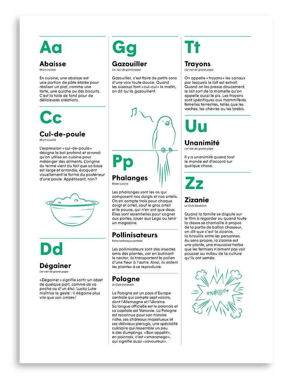 Numéro 5, La ciboulette