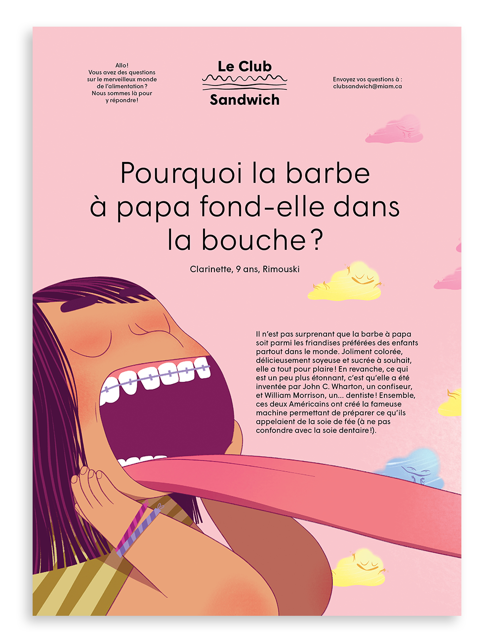 Numéro 6, Le bleuet