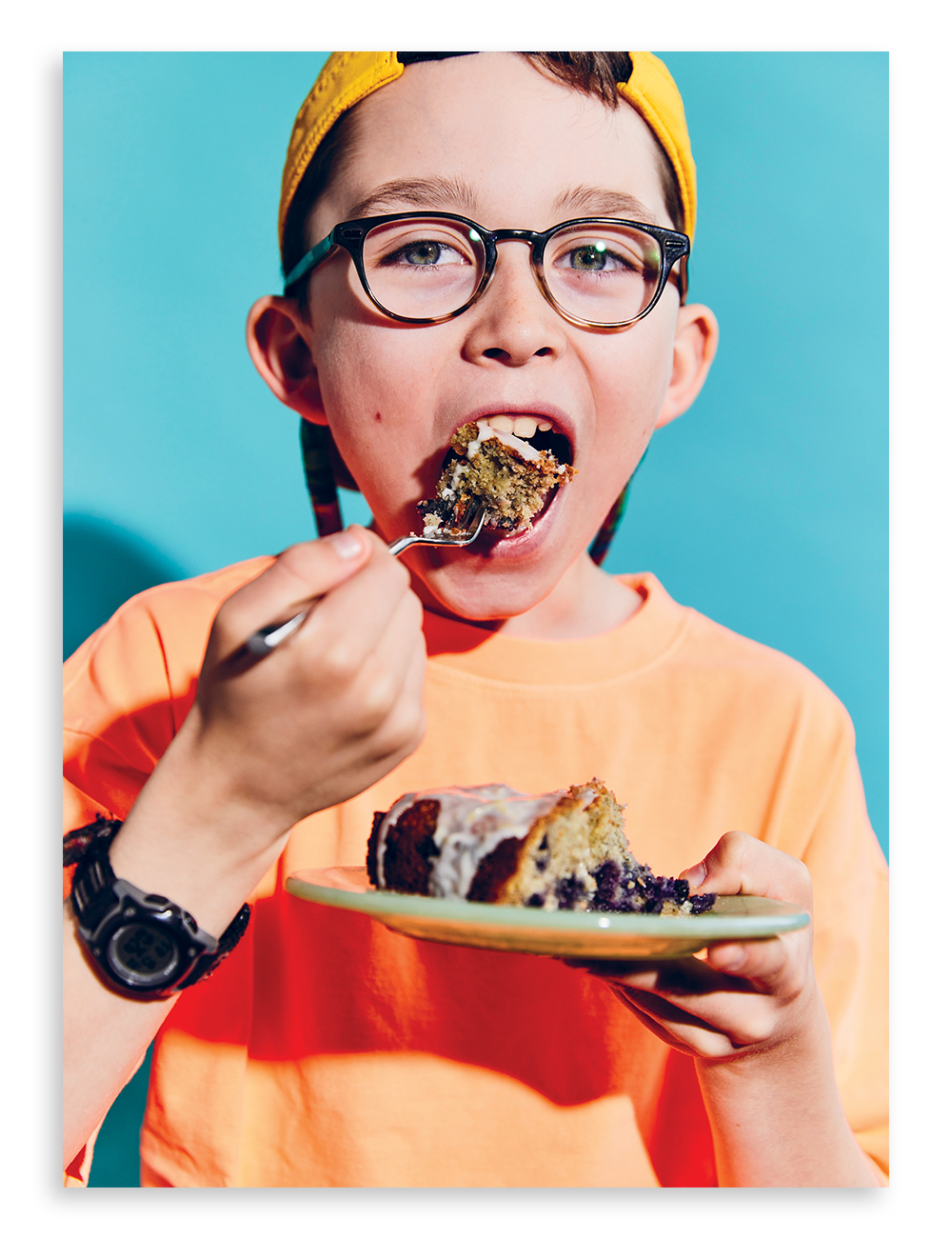 Numéro 6, Le bleuet