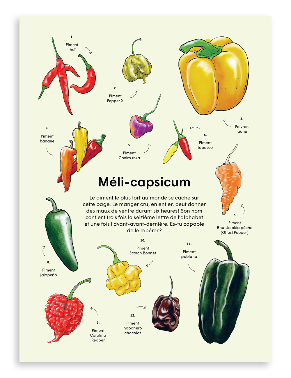 Numéro 7, Le jalapeño