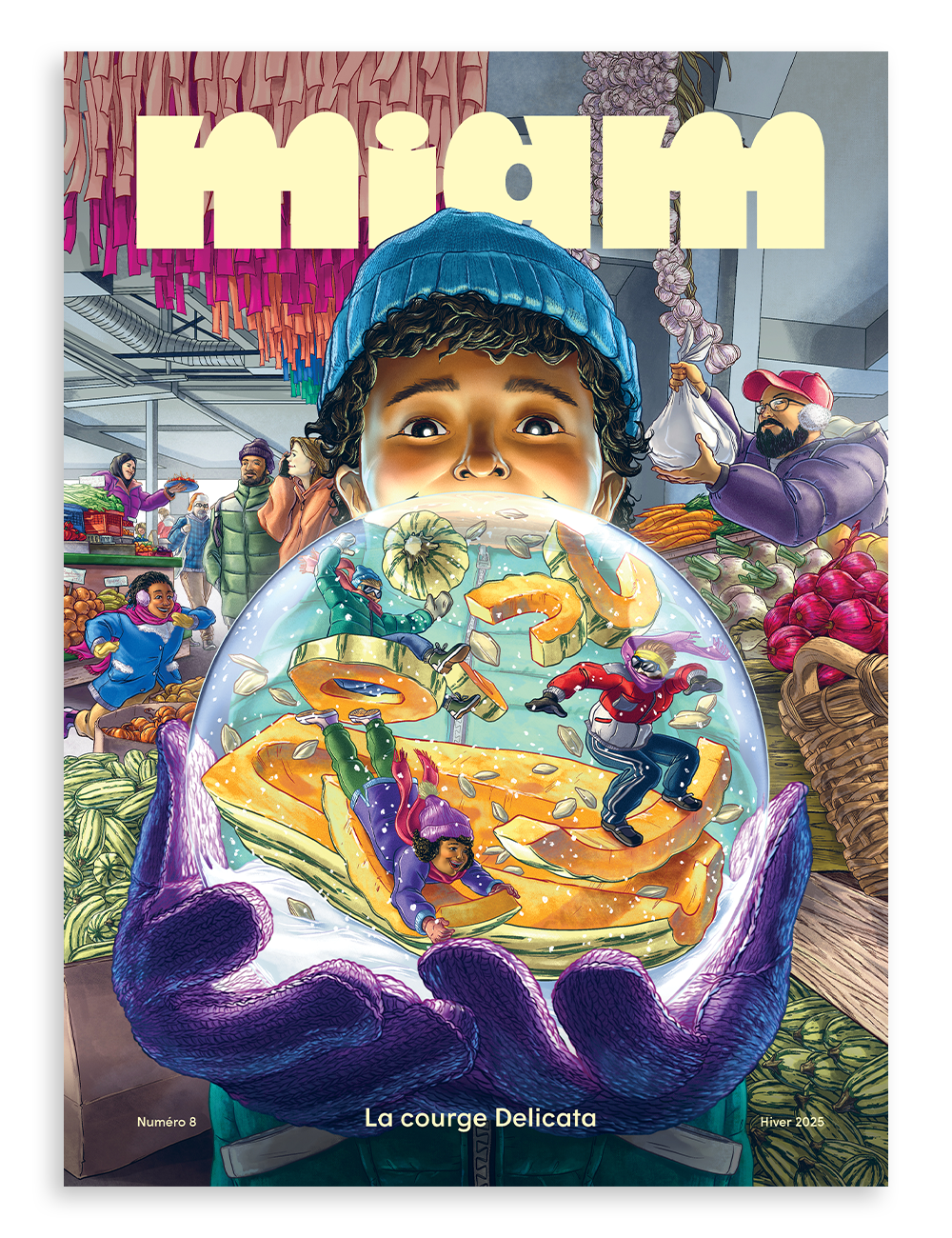 Numéro 8, La courge Delicata