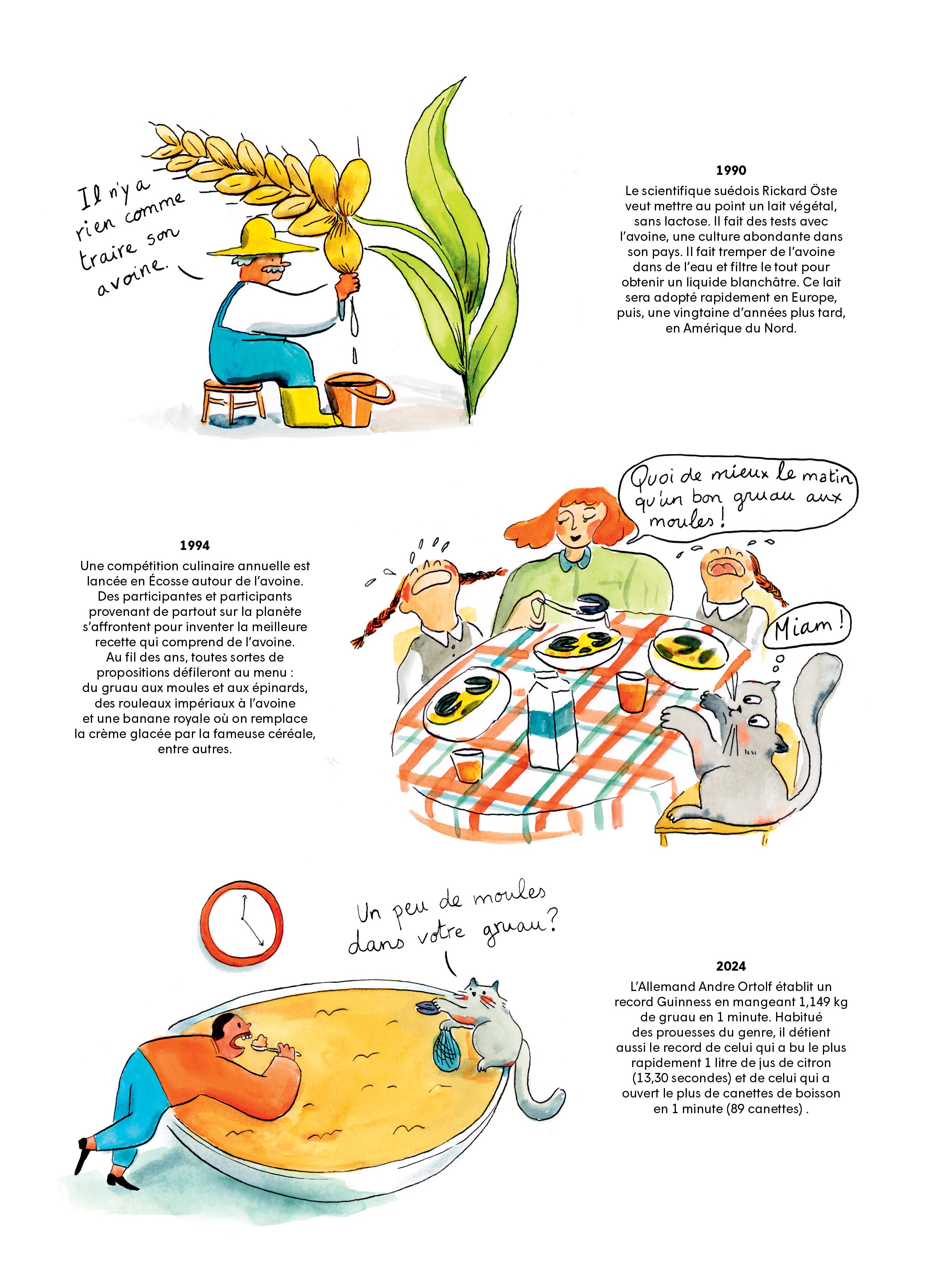 Numéro 12, L'avoine