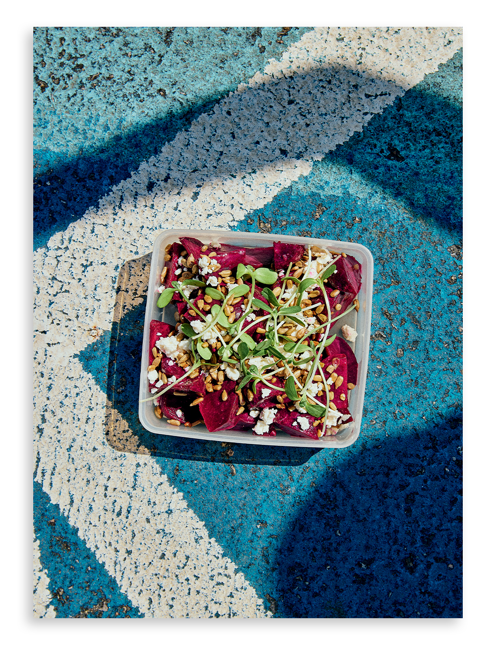 Photo de recette de salade d’automne de Cheffe Bi, photo de Maude Chauvin, magazine Miam no 15