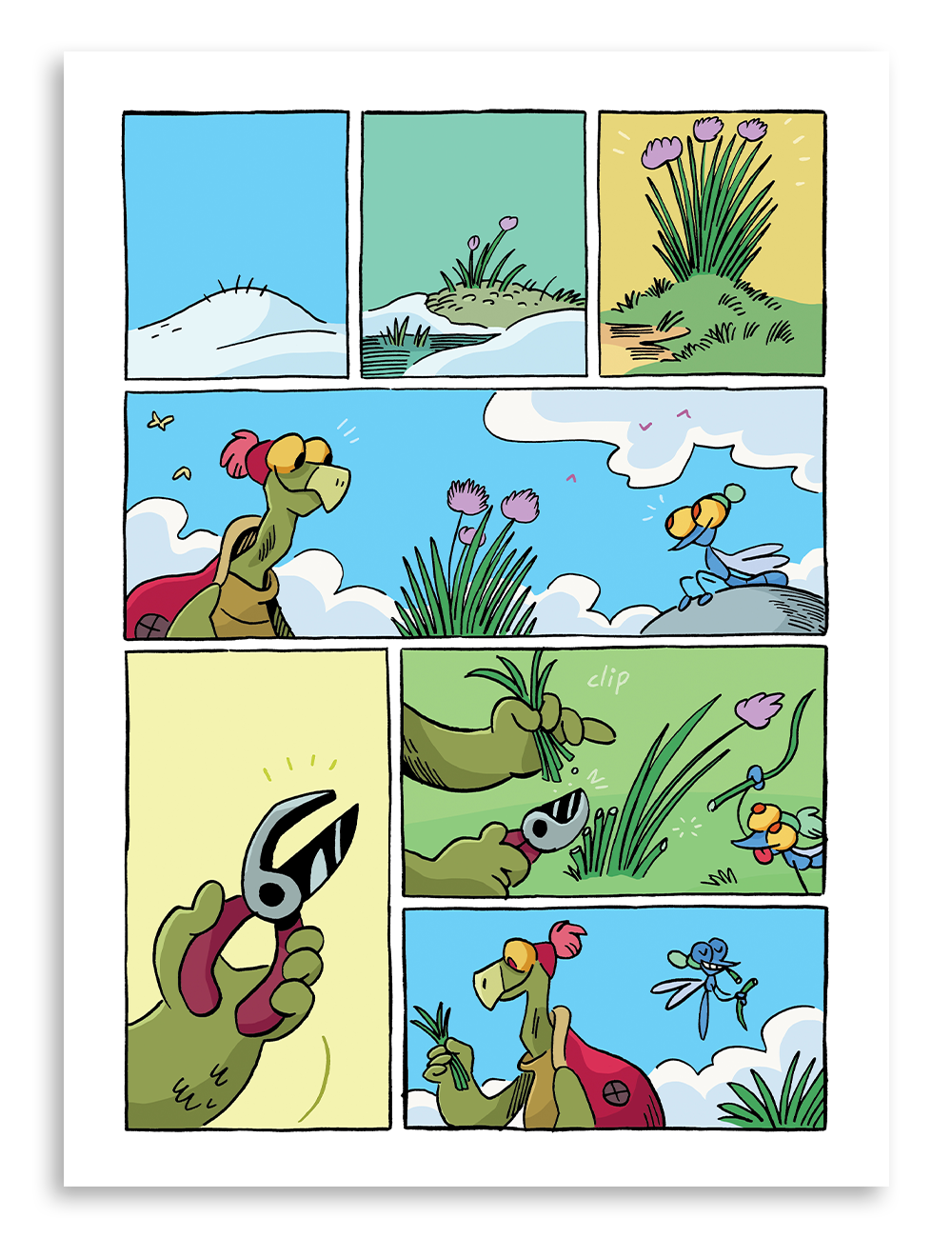 Numéro 5, La ciboulette